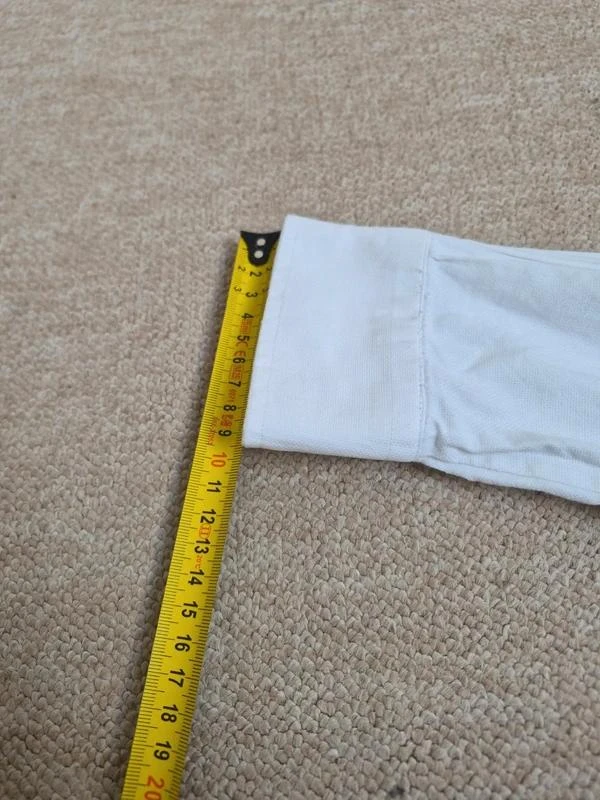 Lacoste Camisa Vintage Oxford Branca Tamanho L – photo 7